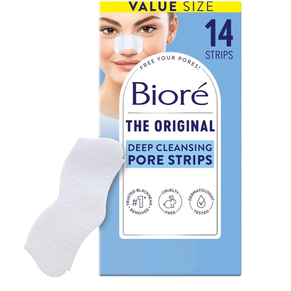 Biore Deep Cleansing Pore Strips Original Stocking Stuffer Christmas Gift Ready